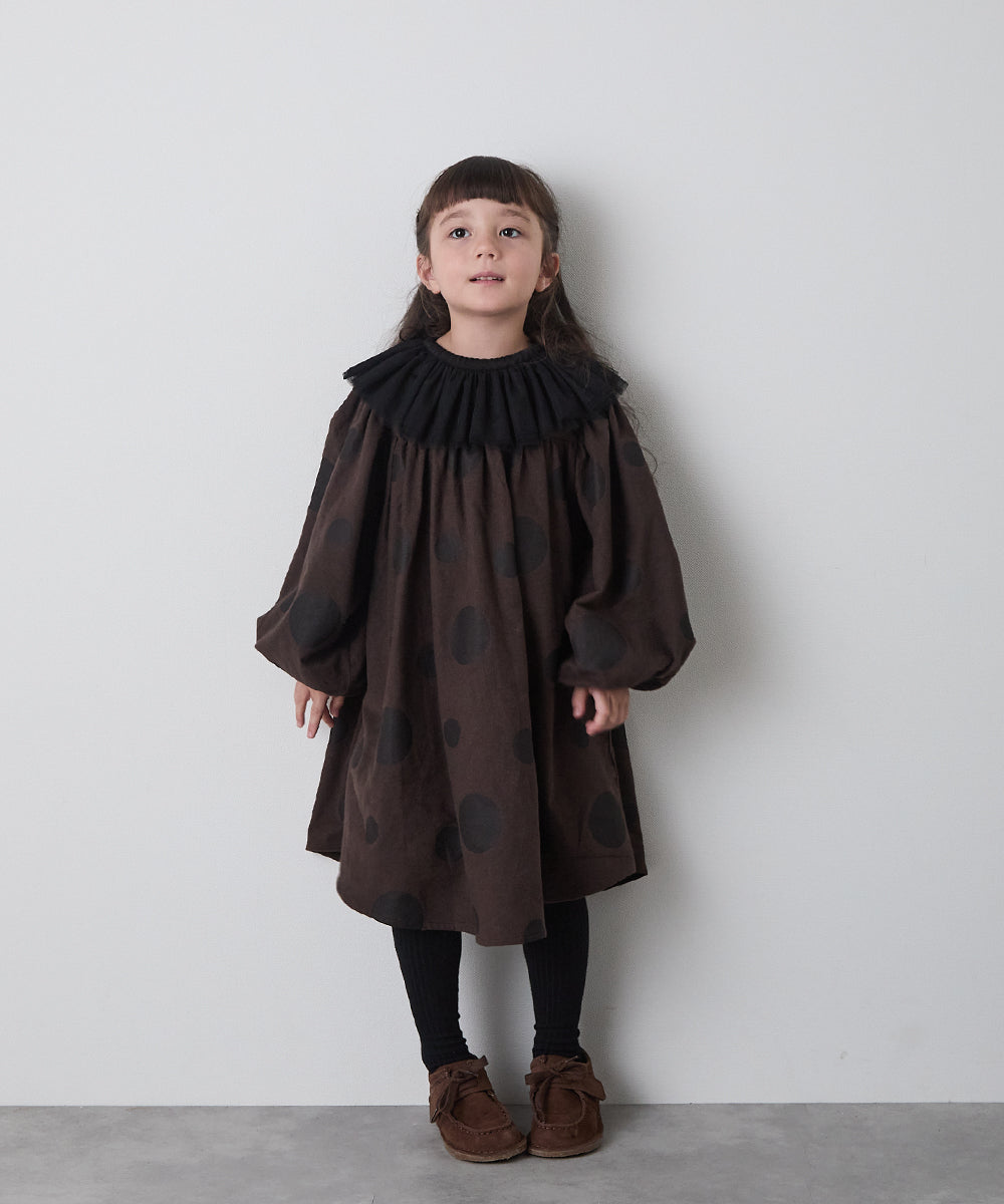 チュール付け襟