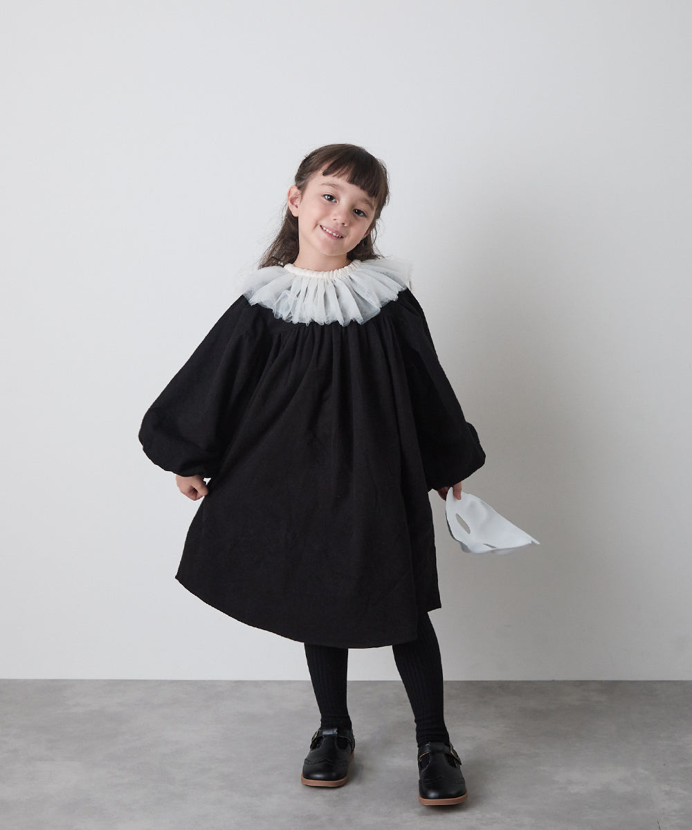 チュール付け襟