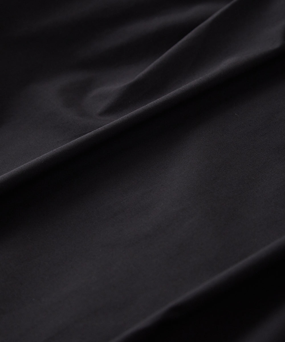 バンドカラーリラックスシャツ(ボタン取り外し対応)