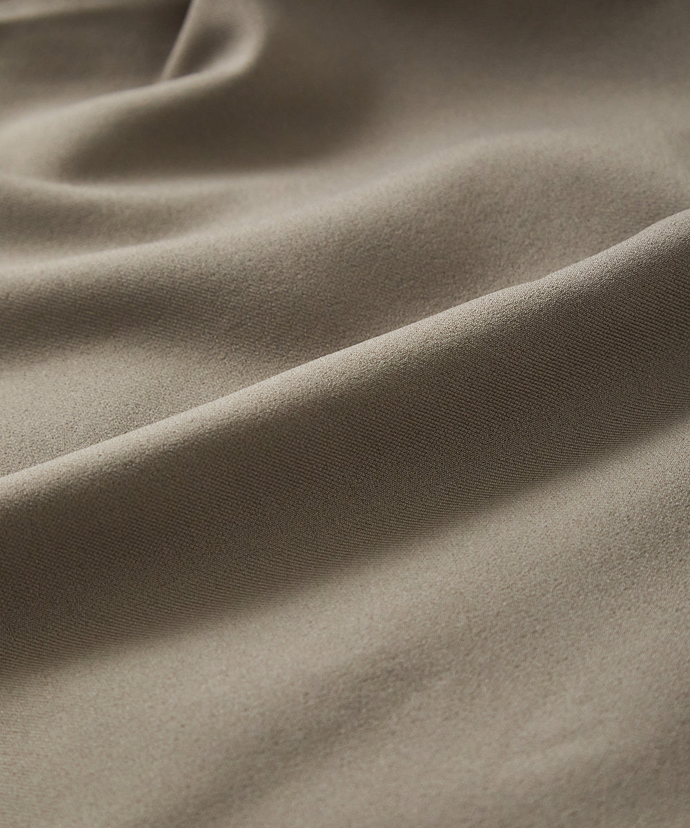 ノーカラージャケットセットアップ(裏地ストライプ)