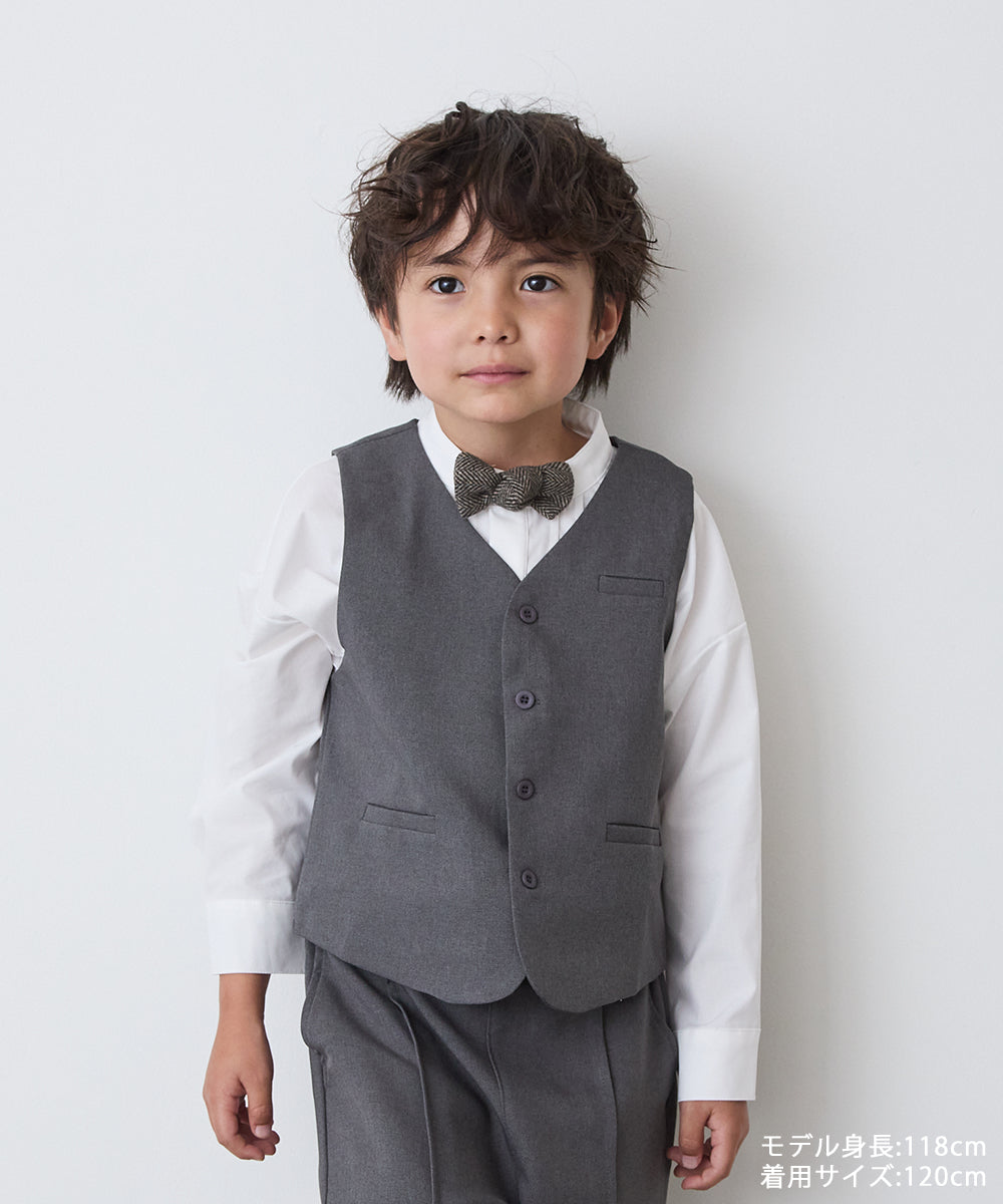 フォーマルベスト(裏地ストライプ)