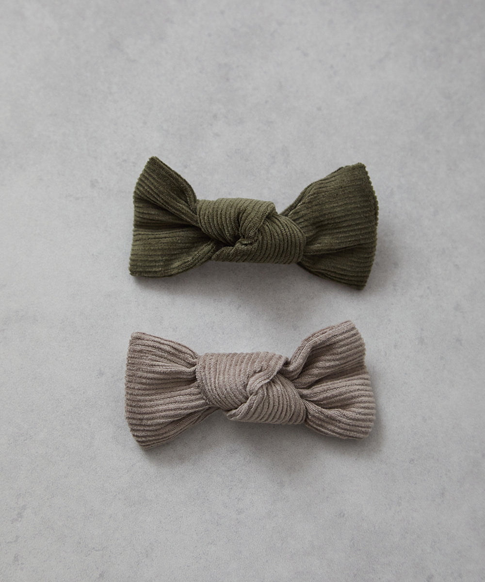 コーデュロイ蝶ネクタイ(ボタン取り外しシャツ対応)