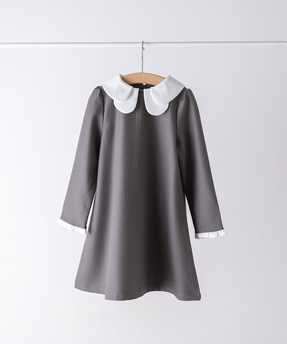 【リンクコーデ】ダブルカラーセレモニーワンピース