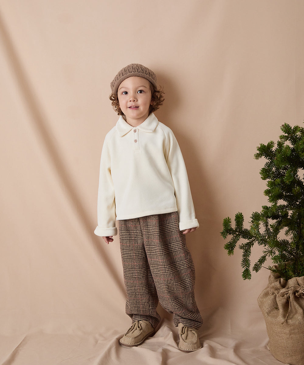 ロールアップニット帽