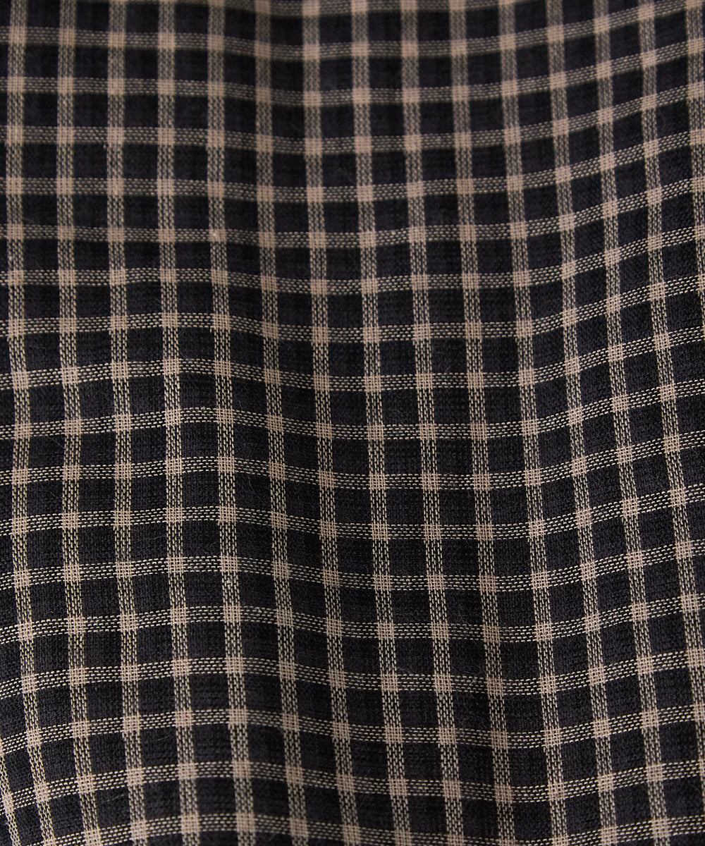 チェック柄中綿ジャケット