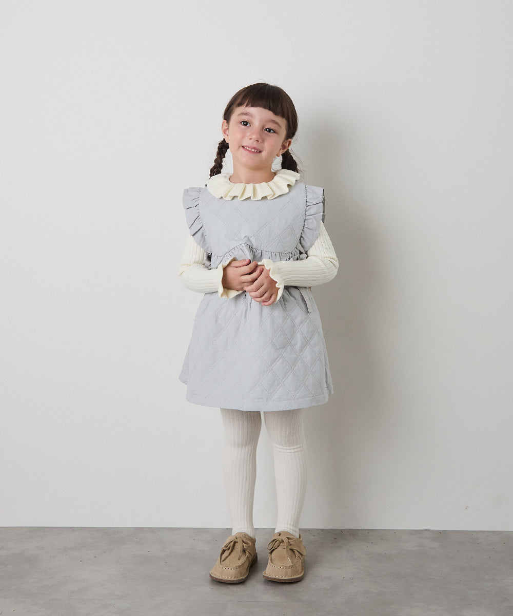 フリルカラーニットプルオーバー