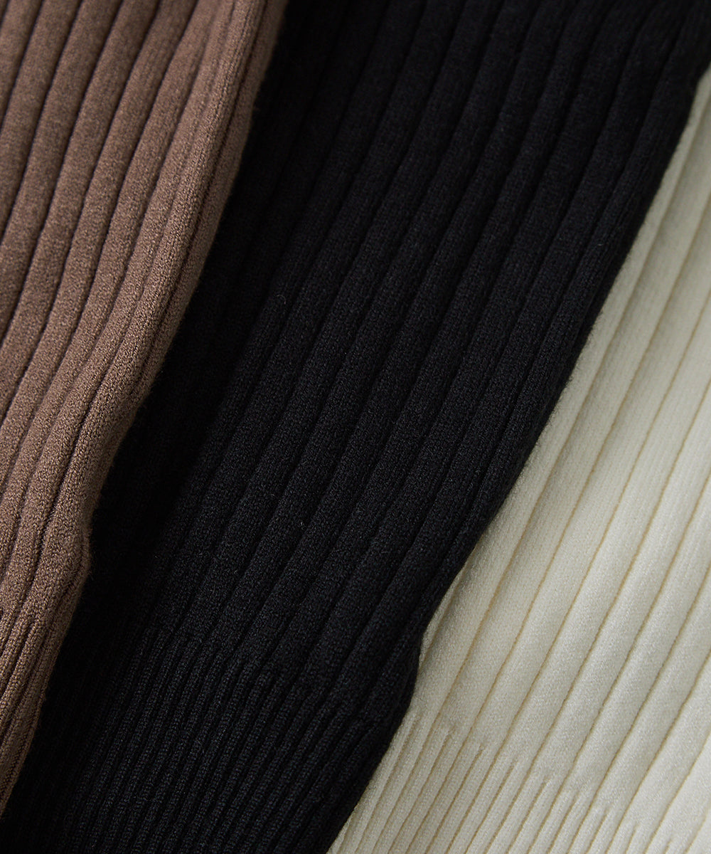 フリルカラーニットプルオーバー