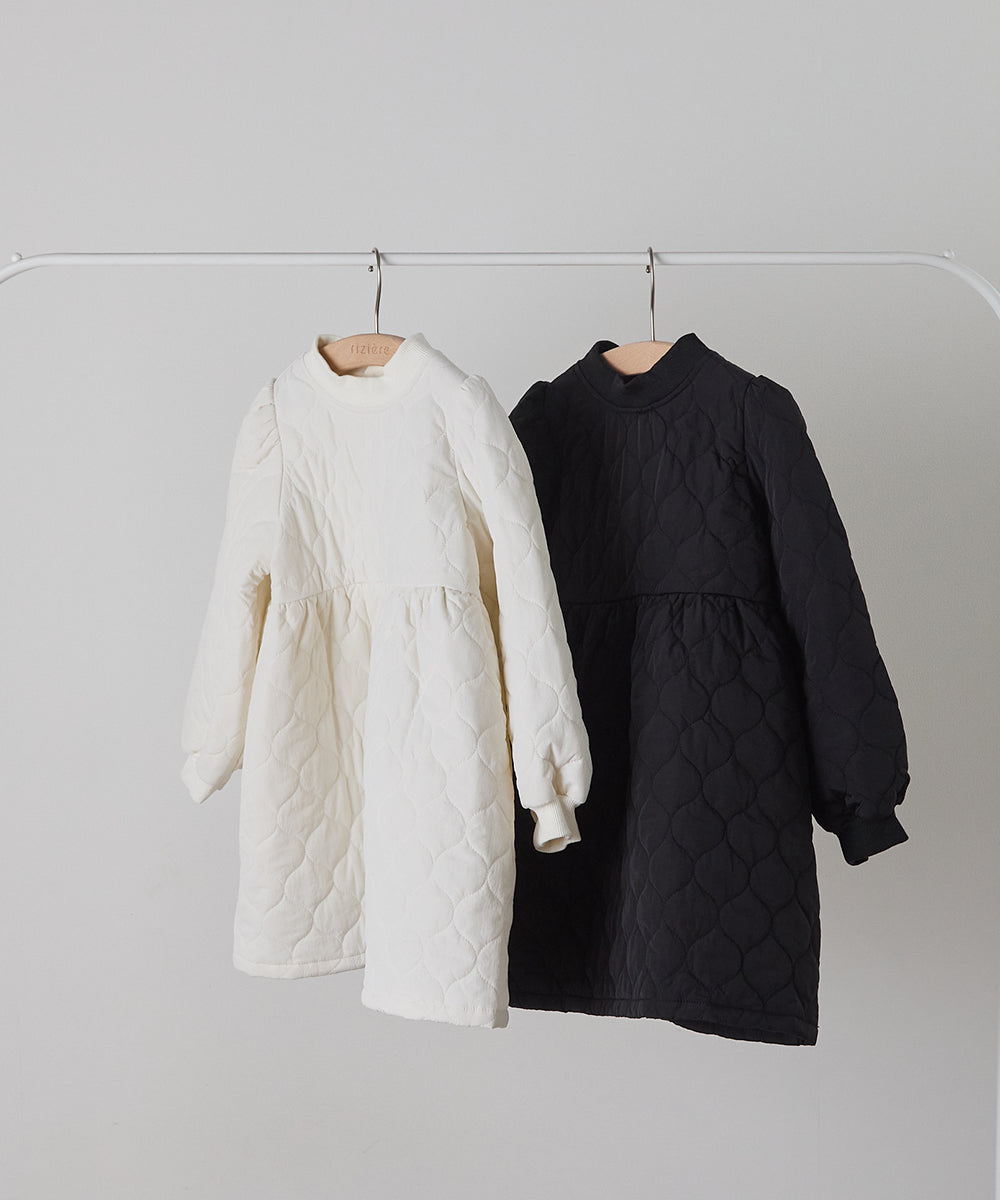 【リンクコーデ】キルティングワンピース
