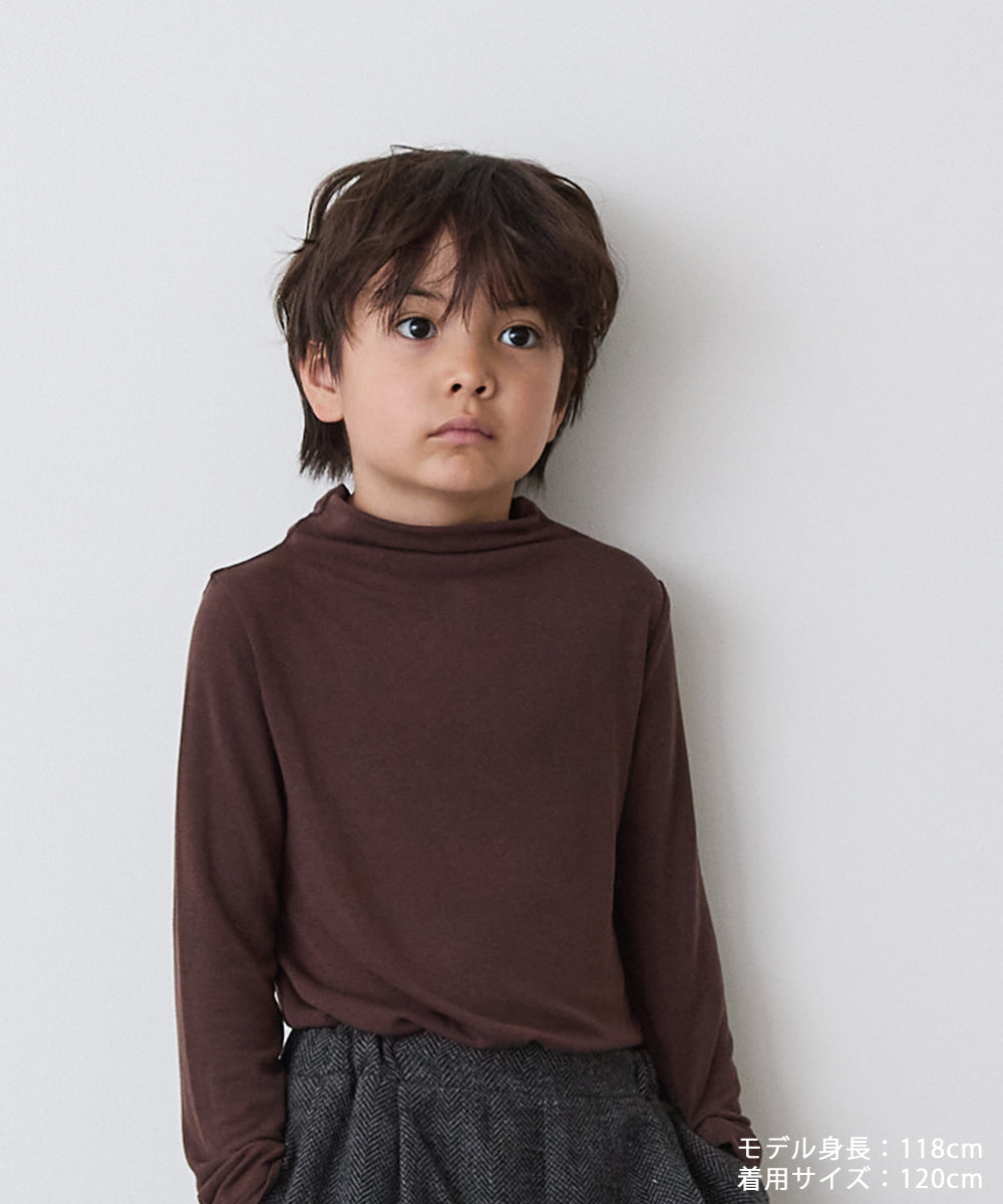 シームレスハイネックプルオーバー(MOMとお揃い)