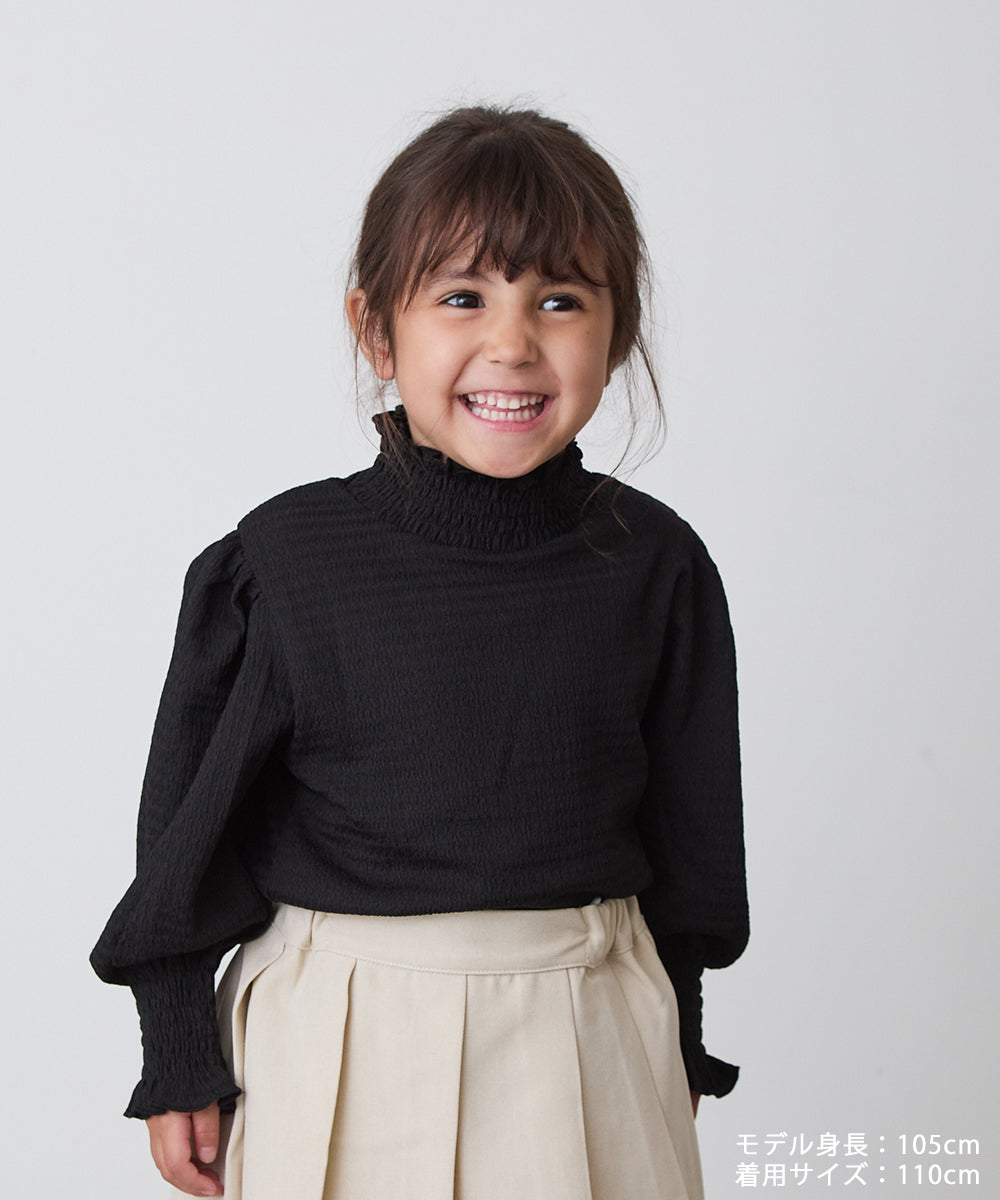 シャーリングカラープルオーバー(MOMとお揃い)