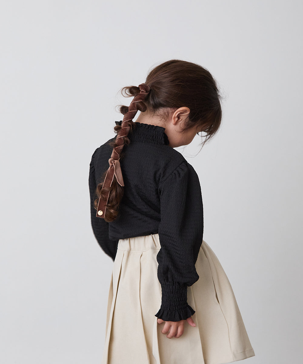 シャーリングカラープルオーバー(MOMとお揃い)