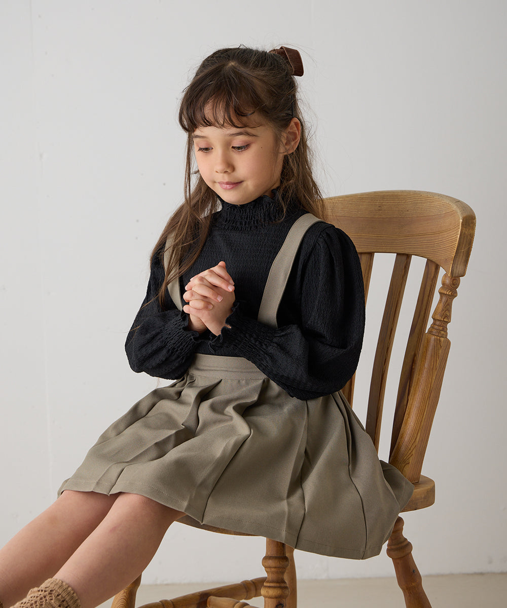 シャーリングカラープルオーバー(MOMとお揃い)