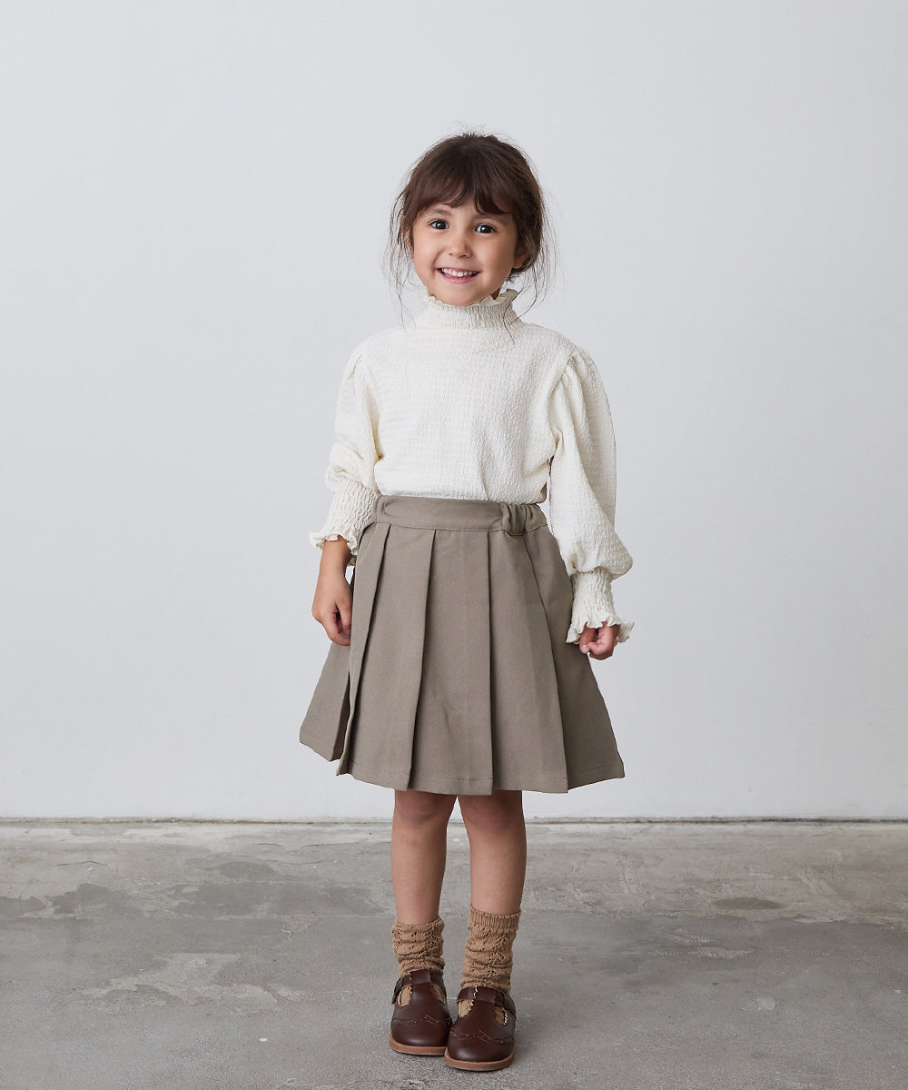 シャーリングカラープルオーバー(MOMとお揃い)