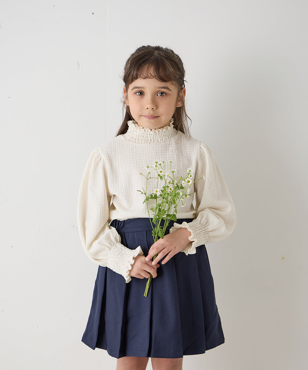 シャーリングカラープルオーバー(MOMとお揃い)