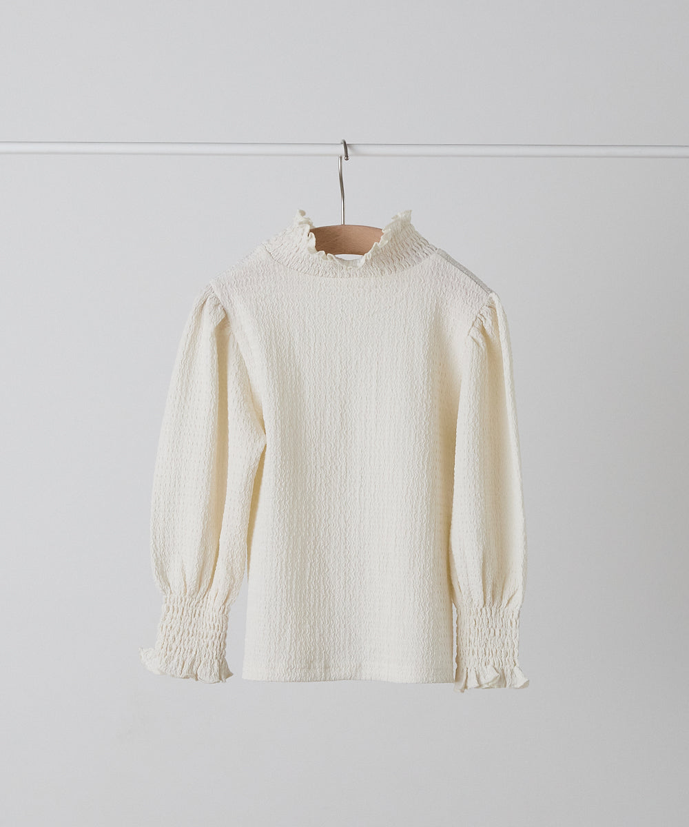 シャーリングカラープルオーバー(MOMとお揃い)