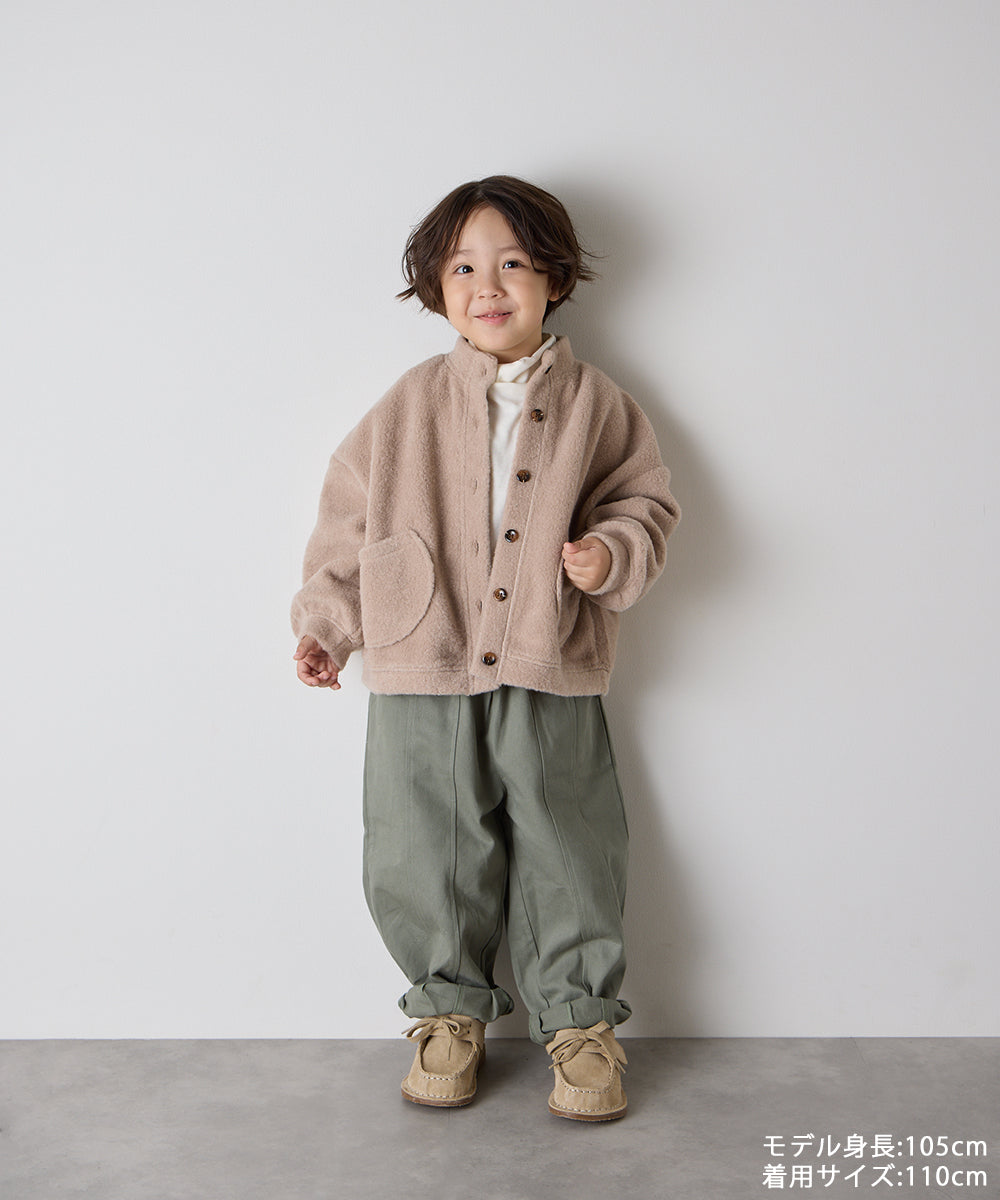 ピュアコットンセンターダブルシームバルーンパンツ