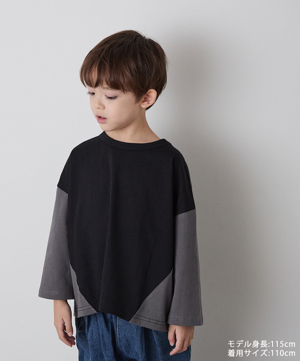 配色切り替えプルオーバー