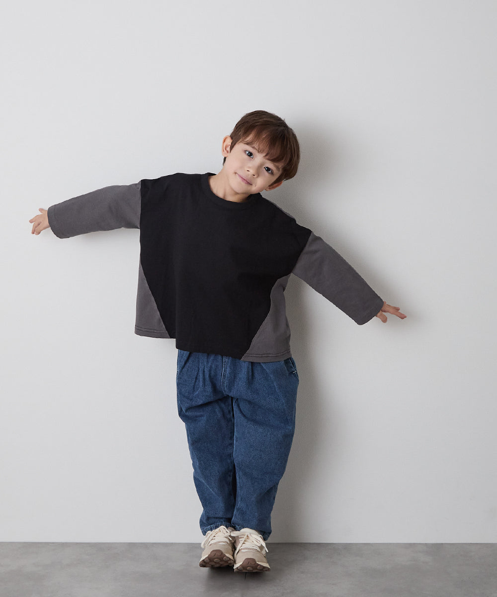 配色切り替えプルオーバー