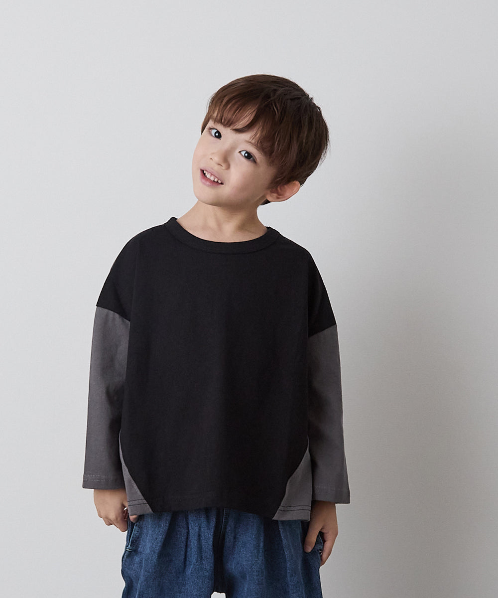 配色切り替えプルオーバー