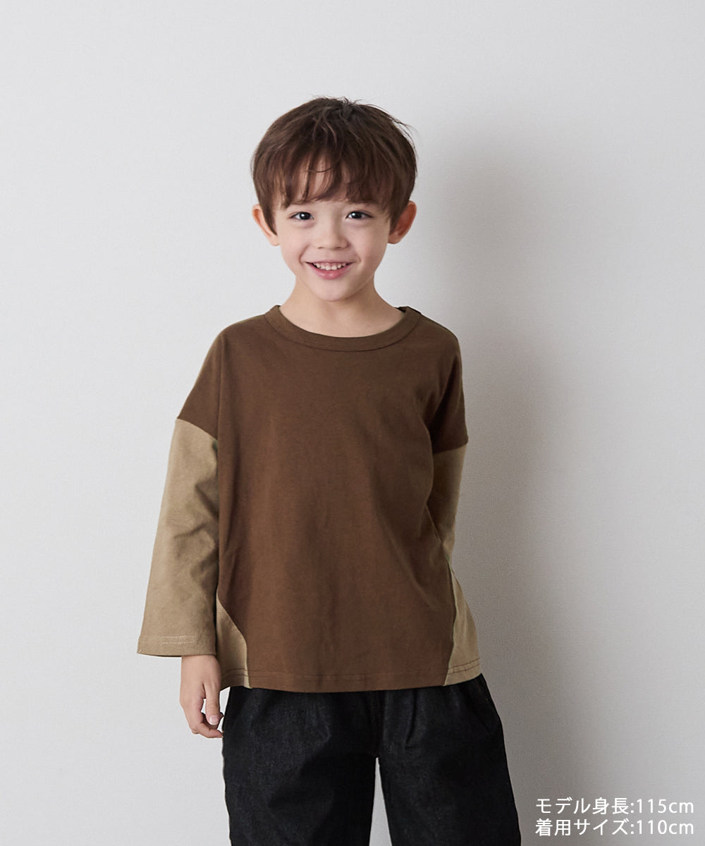 配色切り替えプルオーバー