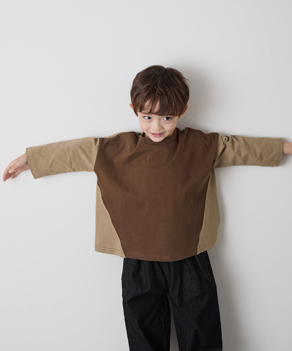 配色切り替えプルオーバー