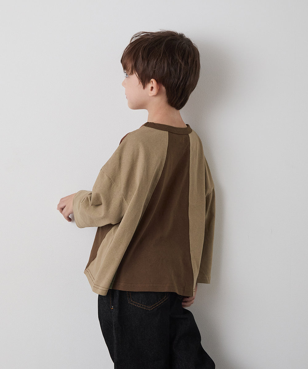 配色切り替えプルオーバー