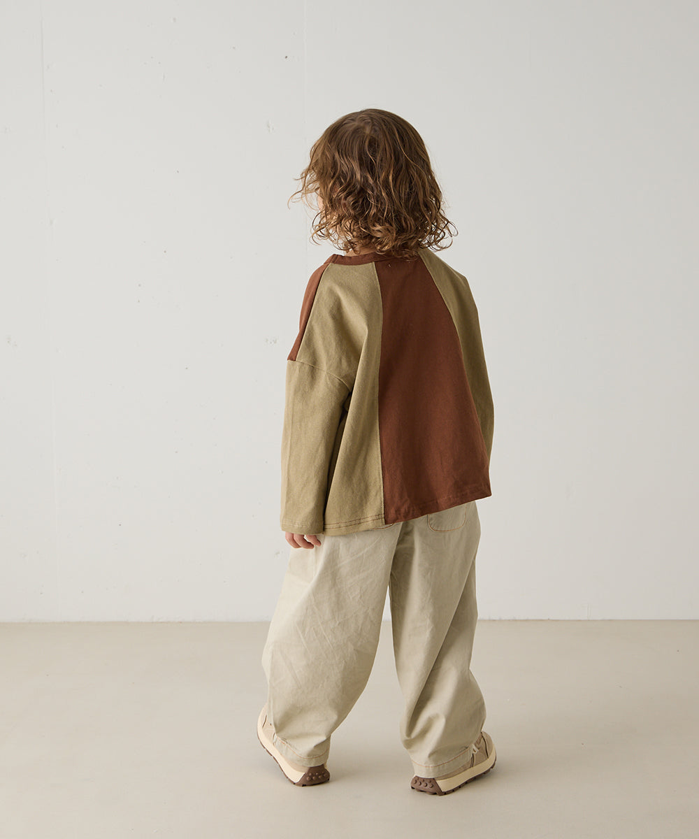 配色切り替えプルオーバー