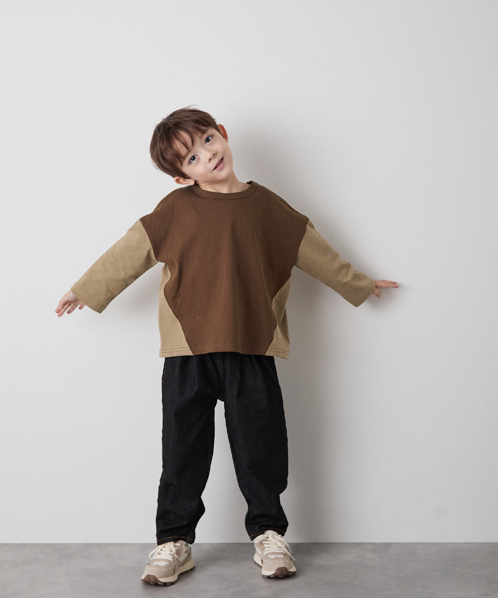 配色切り替えプルオーバー