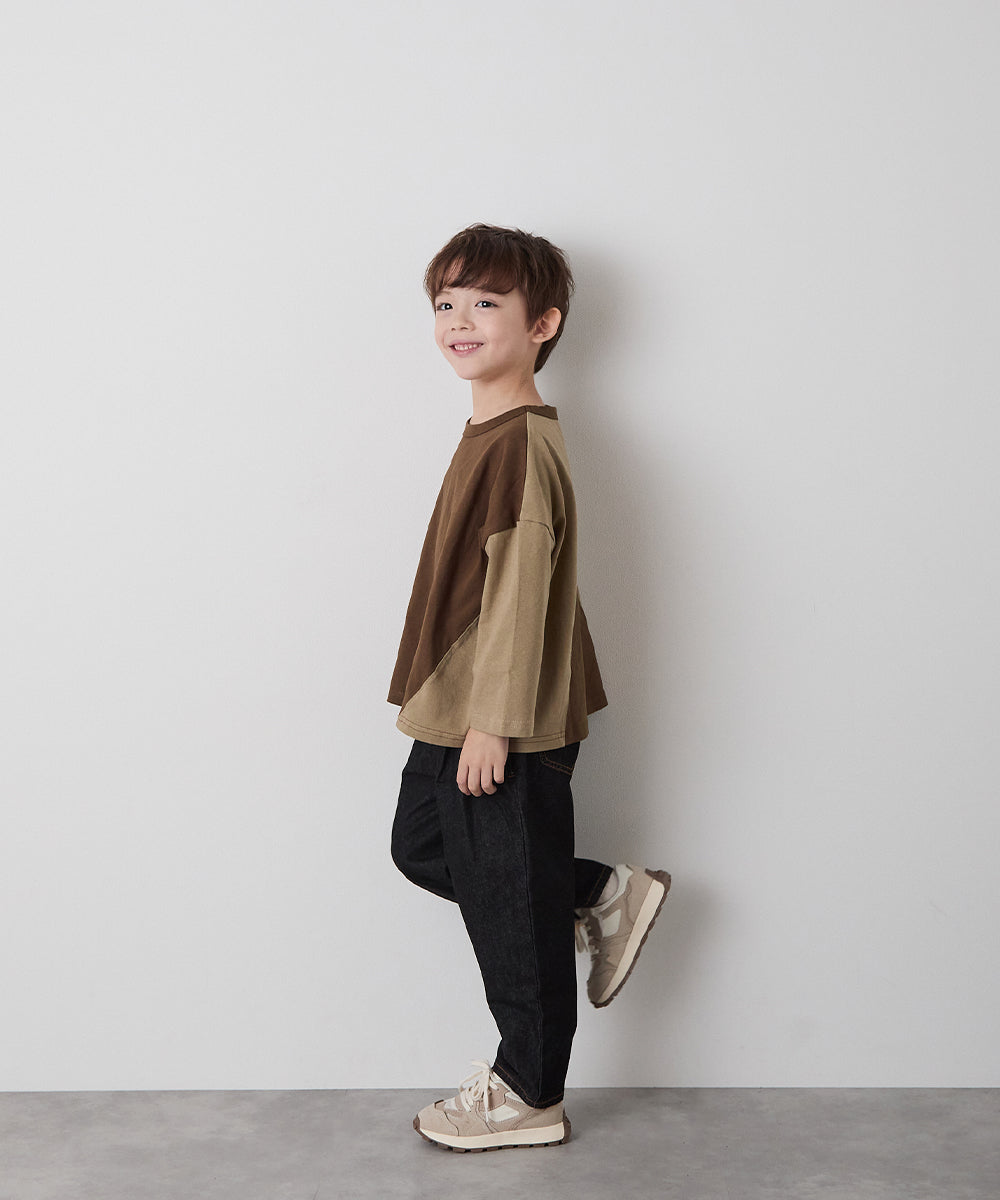 配色切り替えプルオーバー