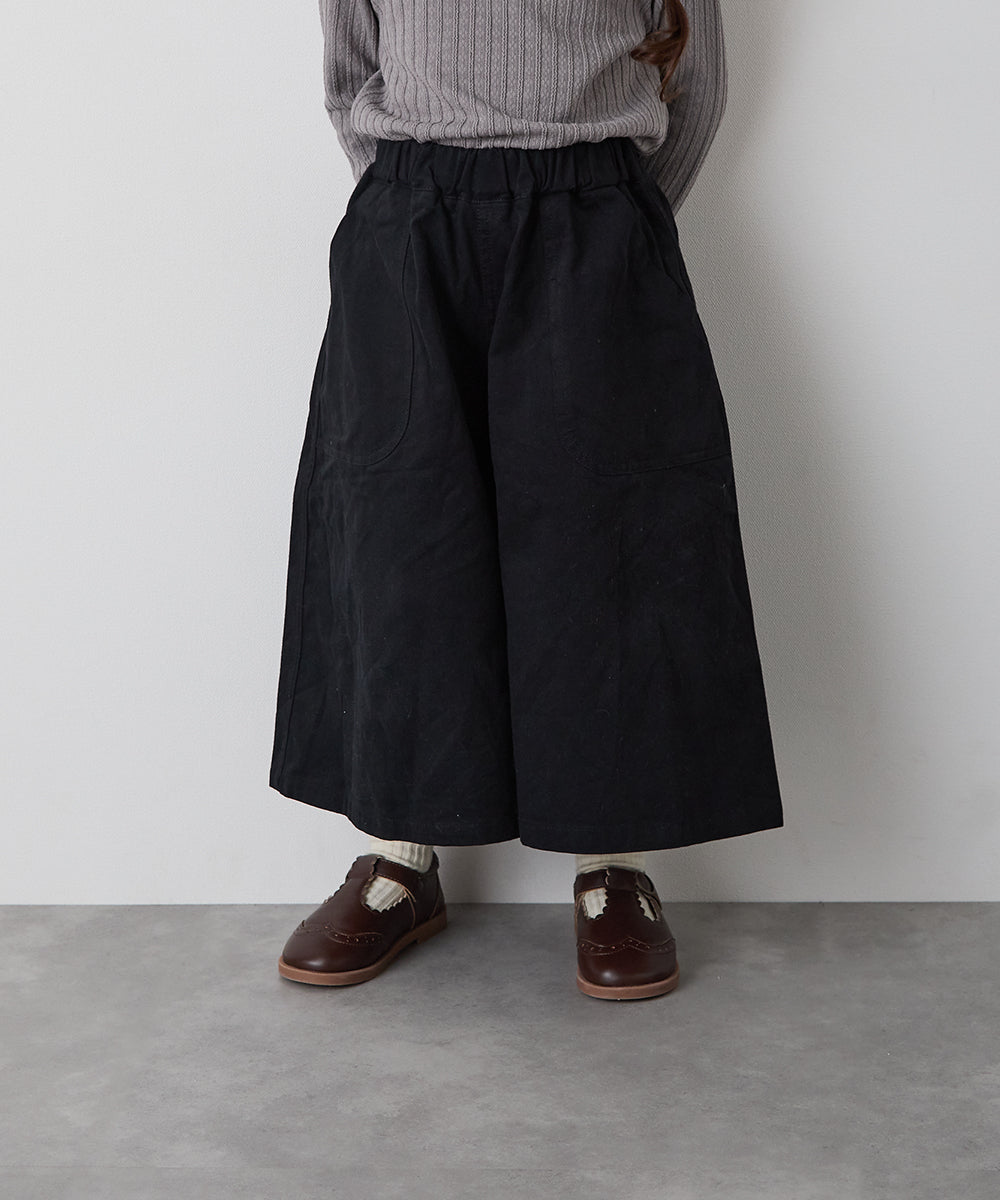 ブラッシュコットンスカートライクパンツ