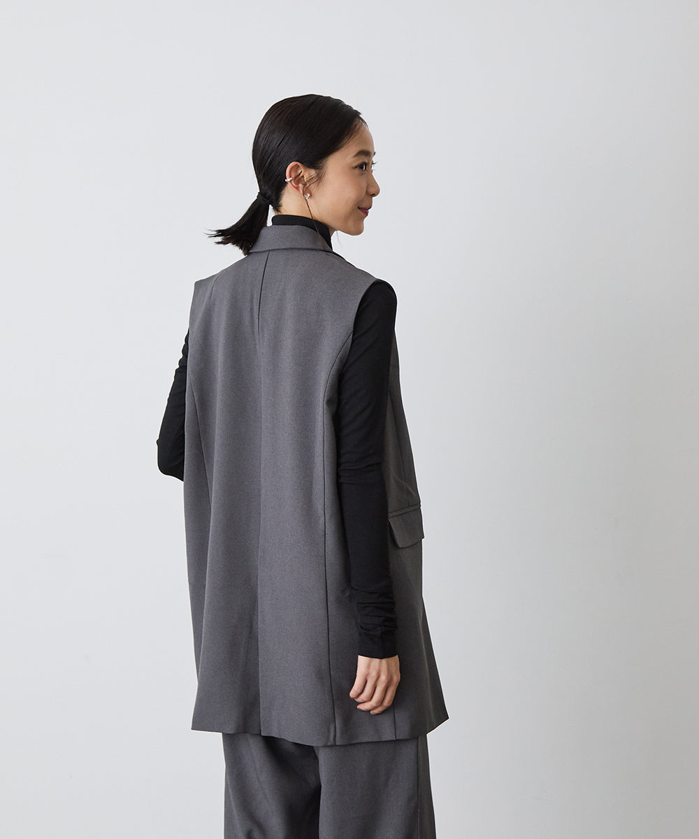 MOM:ダブルボタンテーラードベストセットアップ