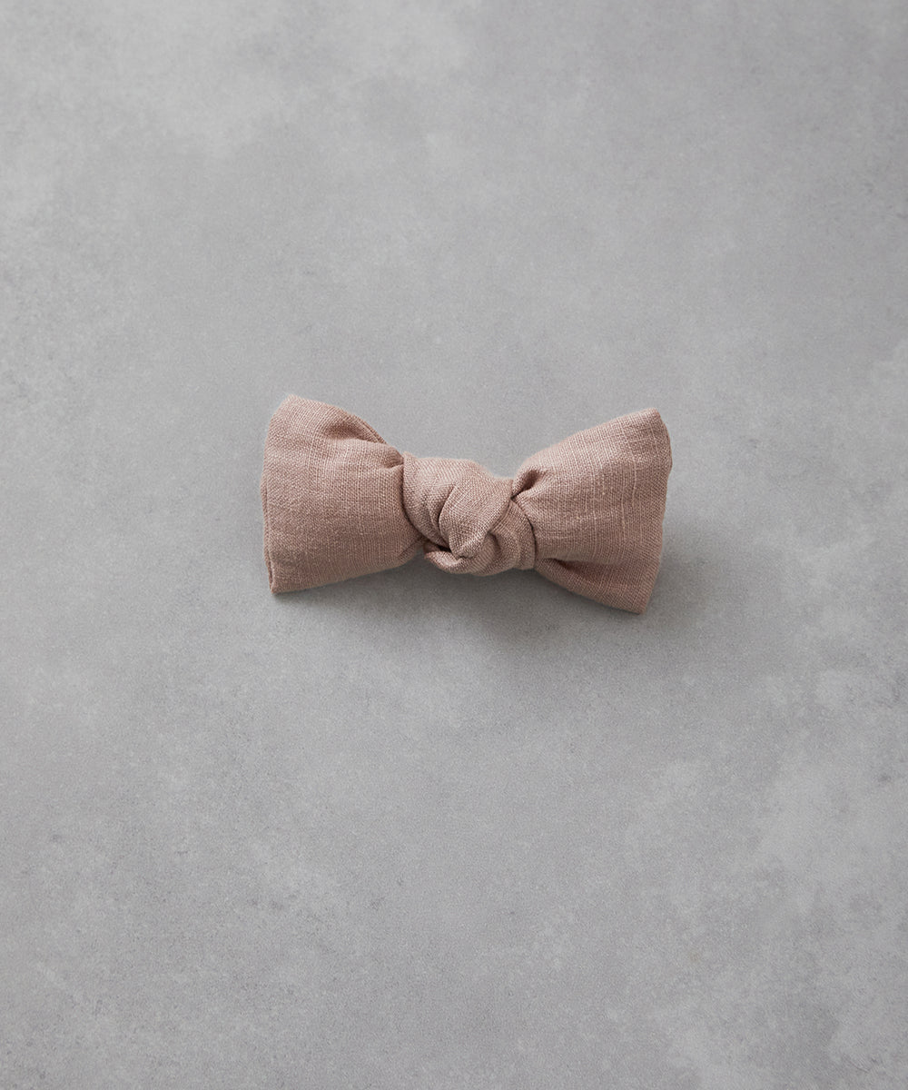 リネン蝶ネクタイ(ボタン取り外しシャツ対応)