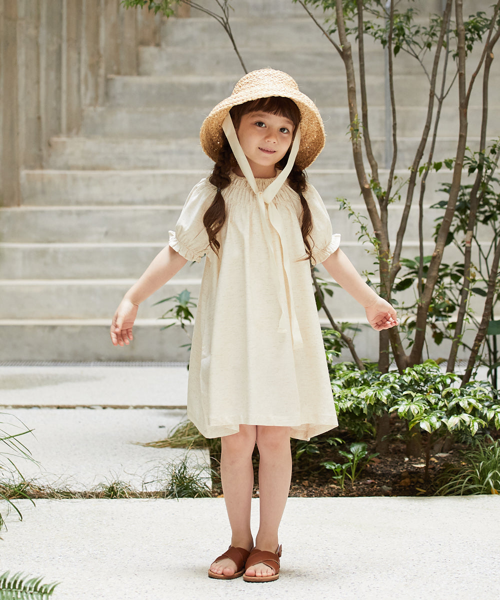 ラフィアバケットハット