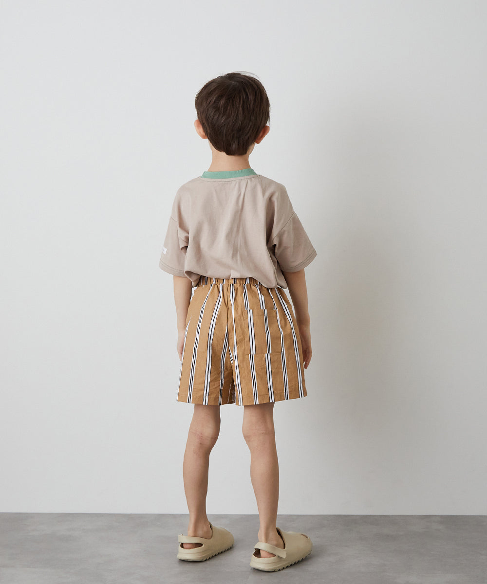 ストライプハーフパンツ