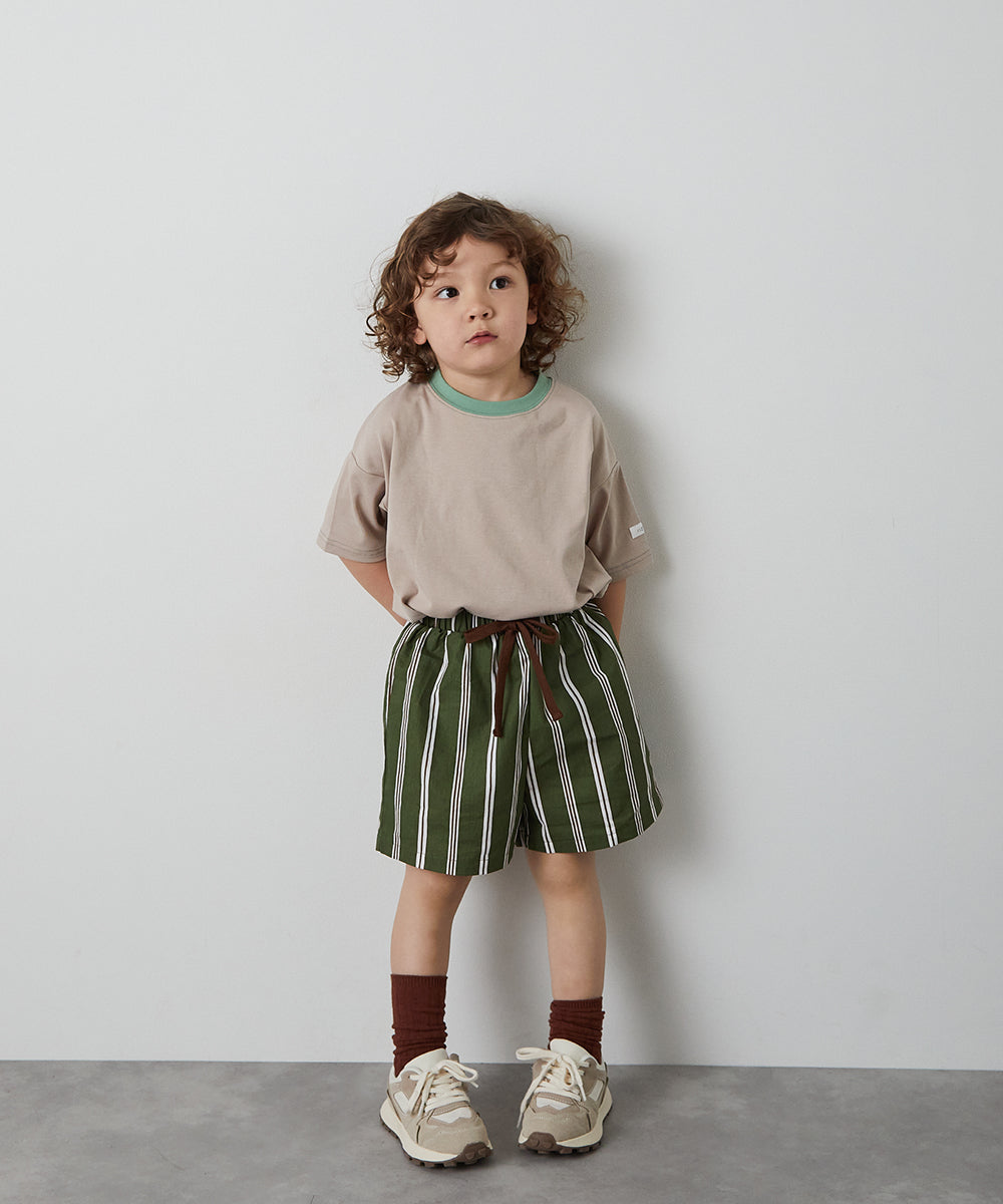 ストライプハーフパンツ
