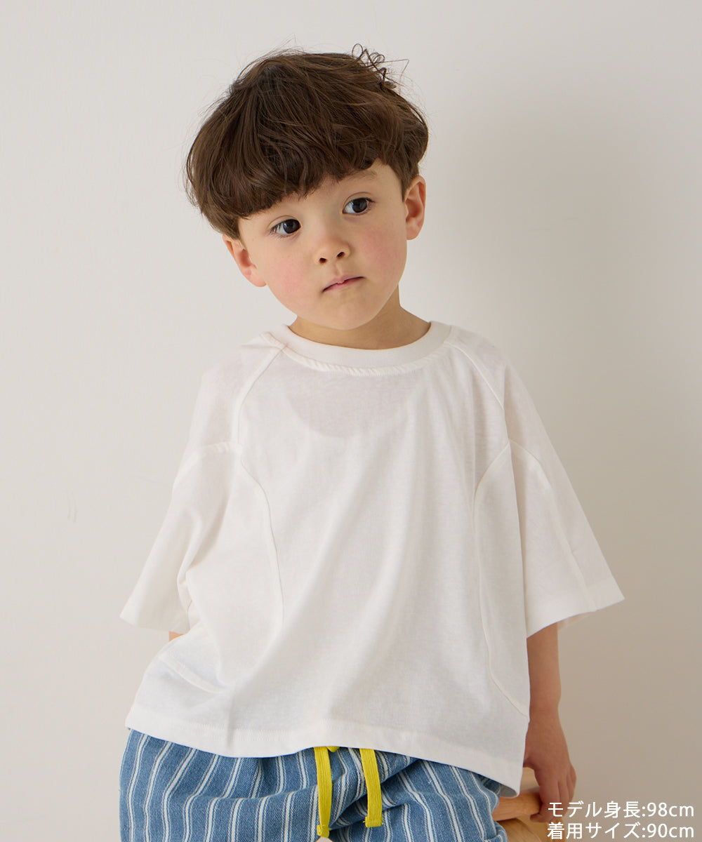 切り替えドルマンTシャツ
