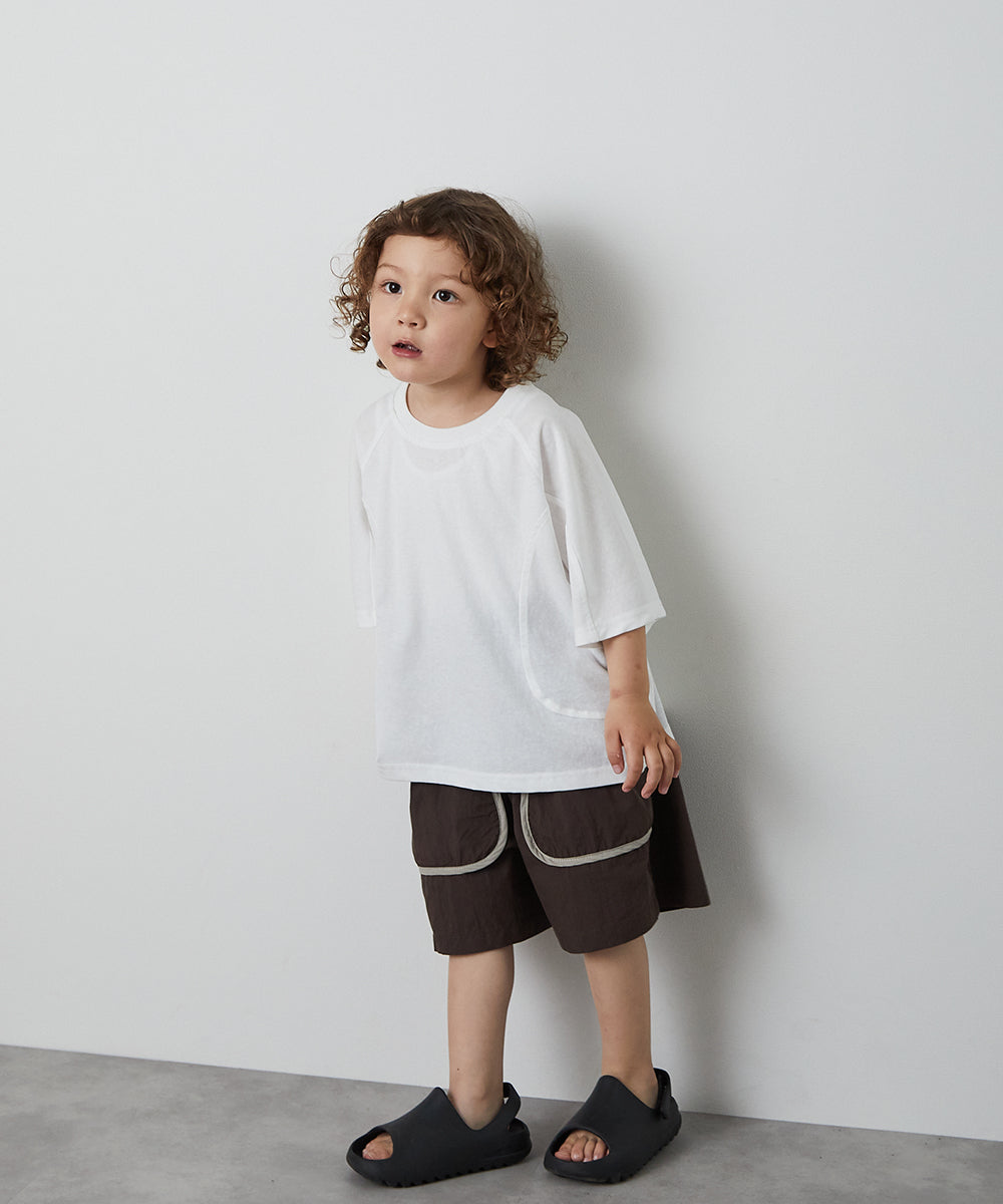 切り替えドルマンTシャツ