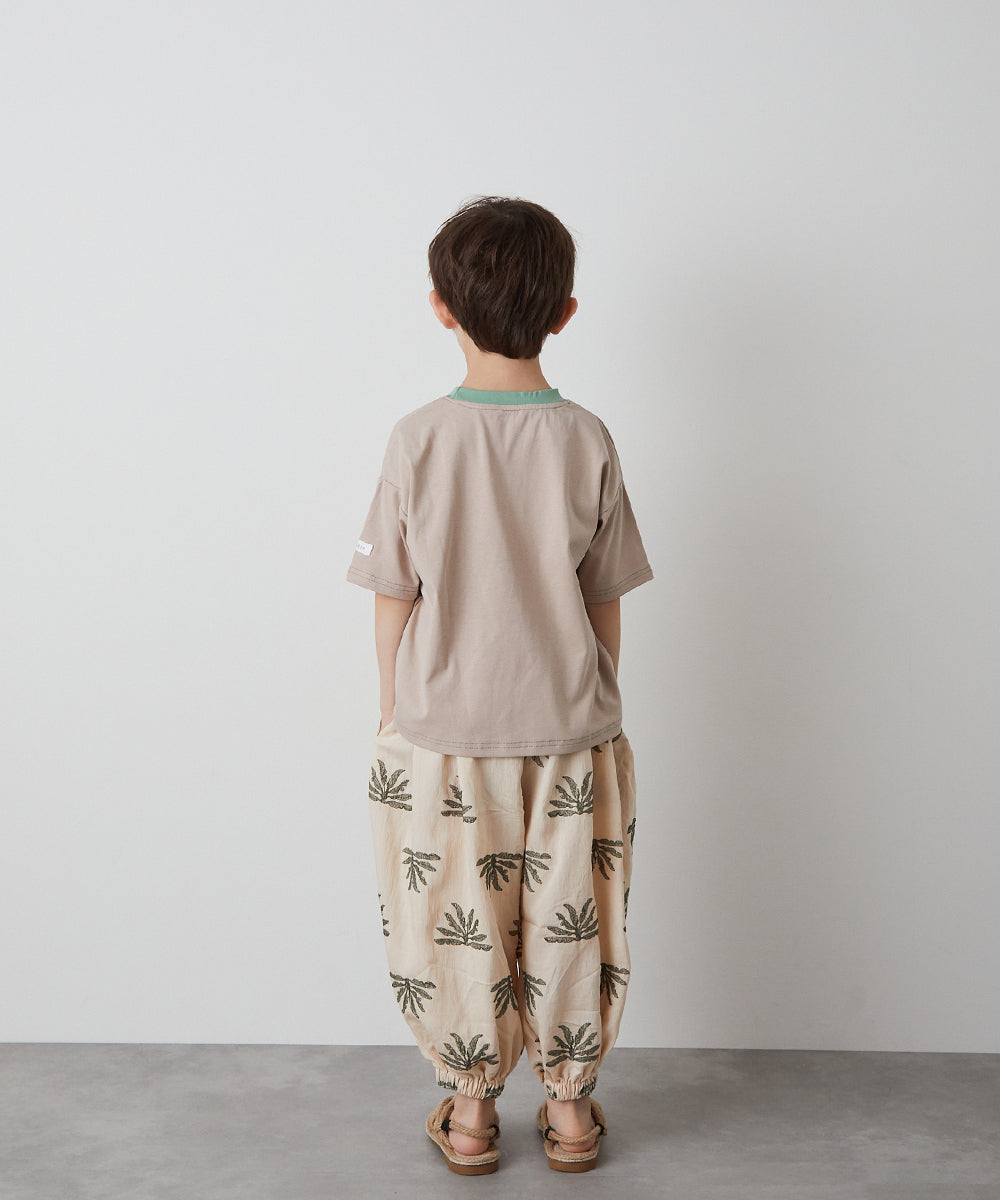 バイカラーステッチTシャツ