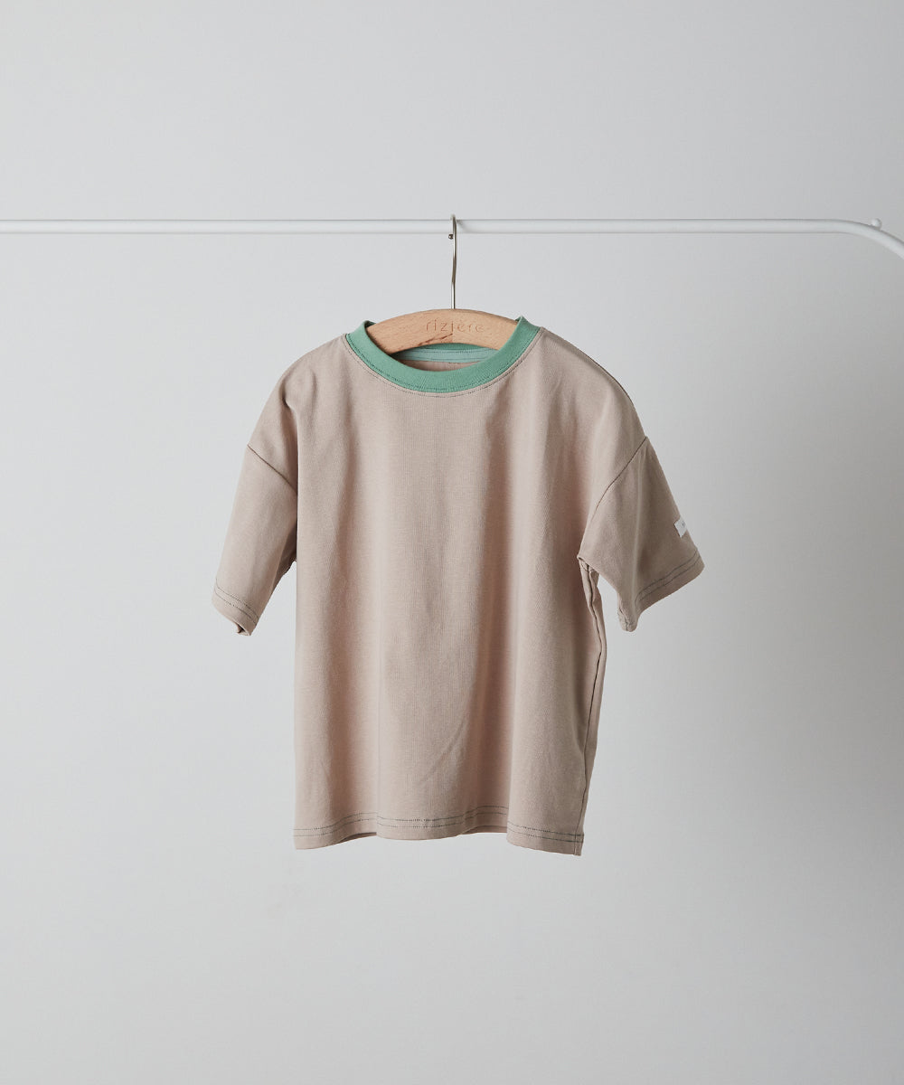 バイカラーステッチTシャツ