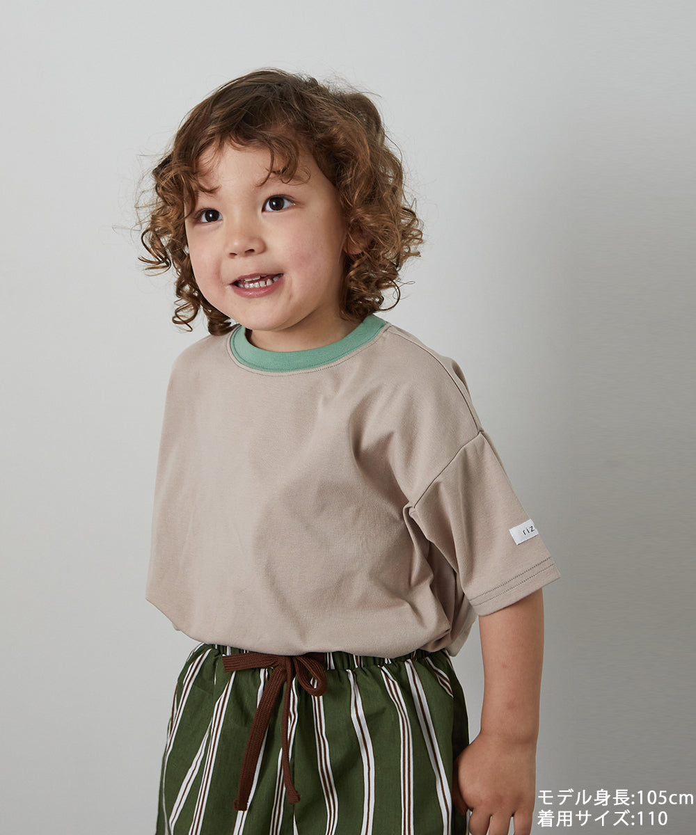 バイカラーステッチTシャツ