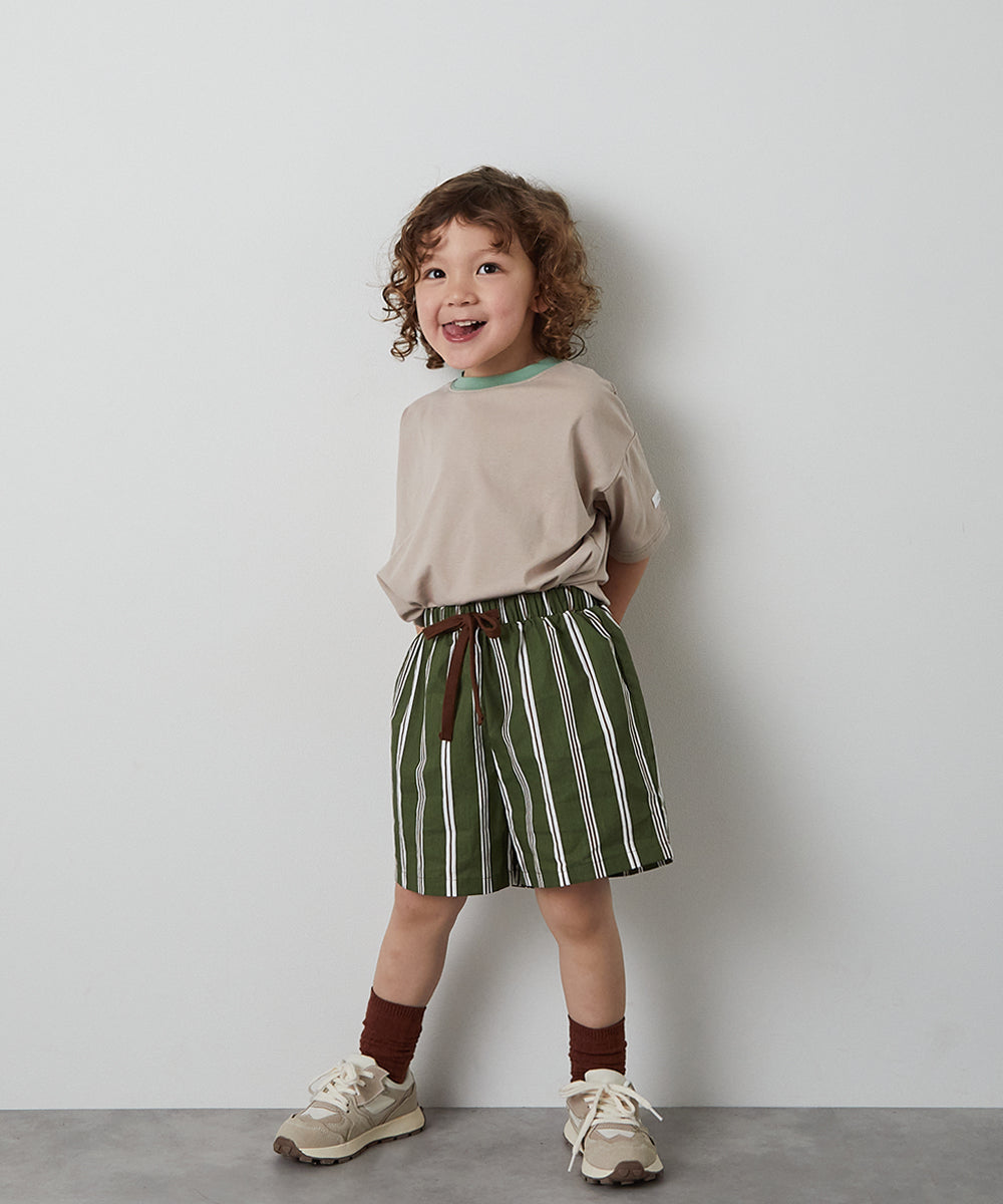 バイカラーステッチTシャツ