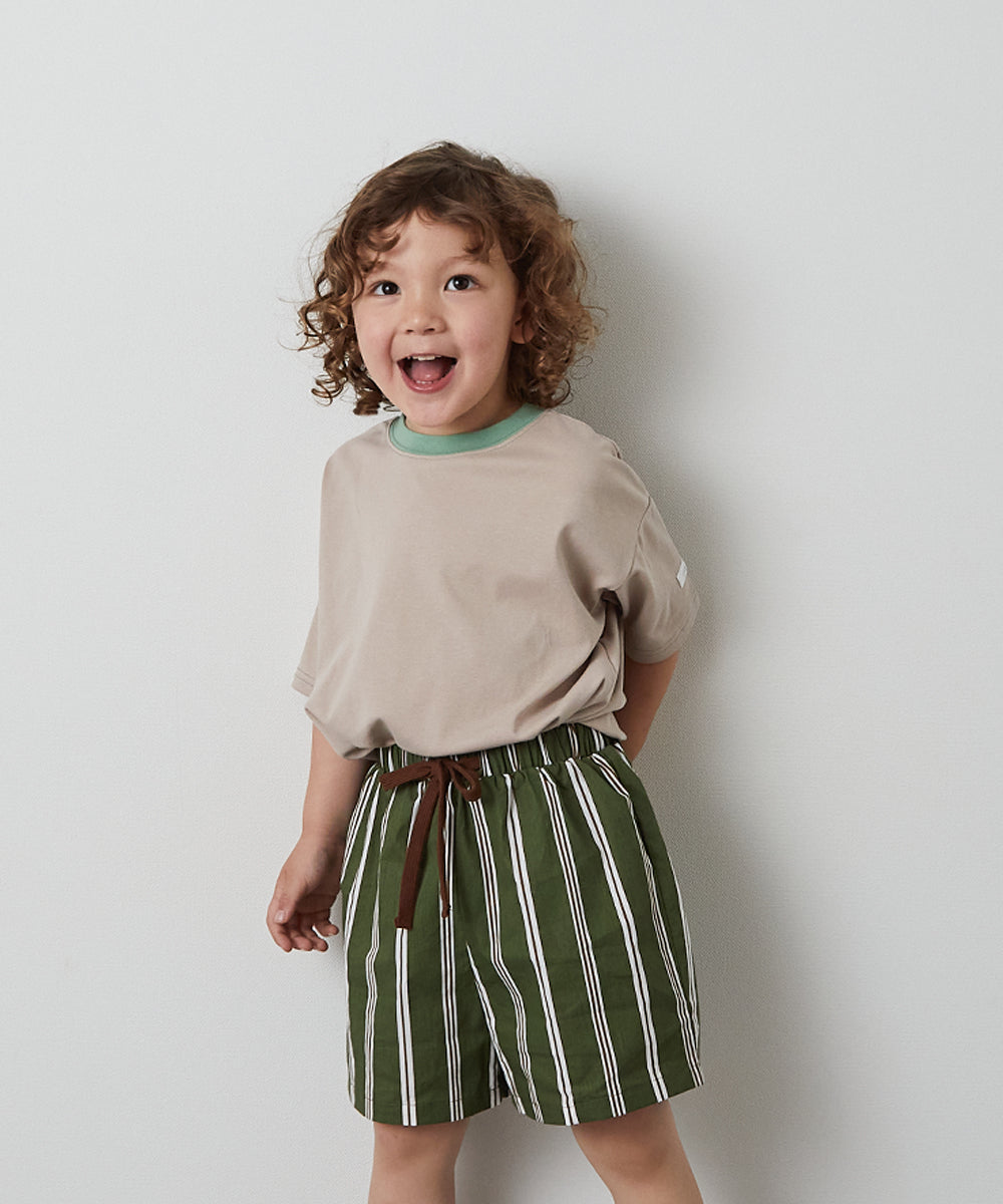 バイカラーステッチTシャツ