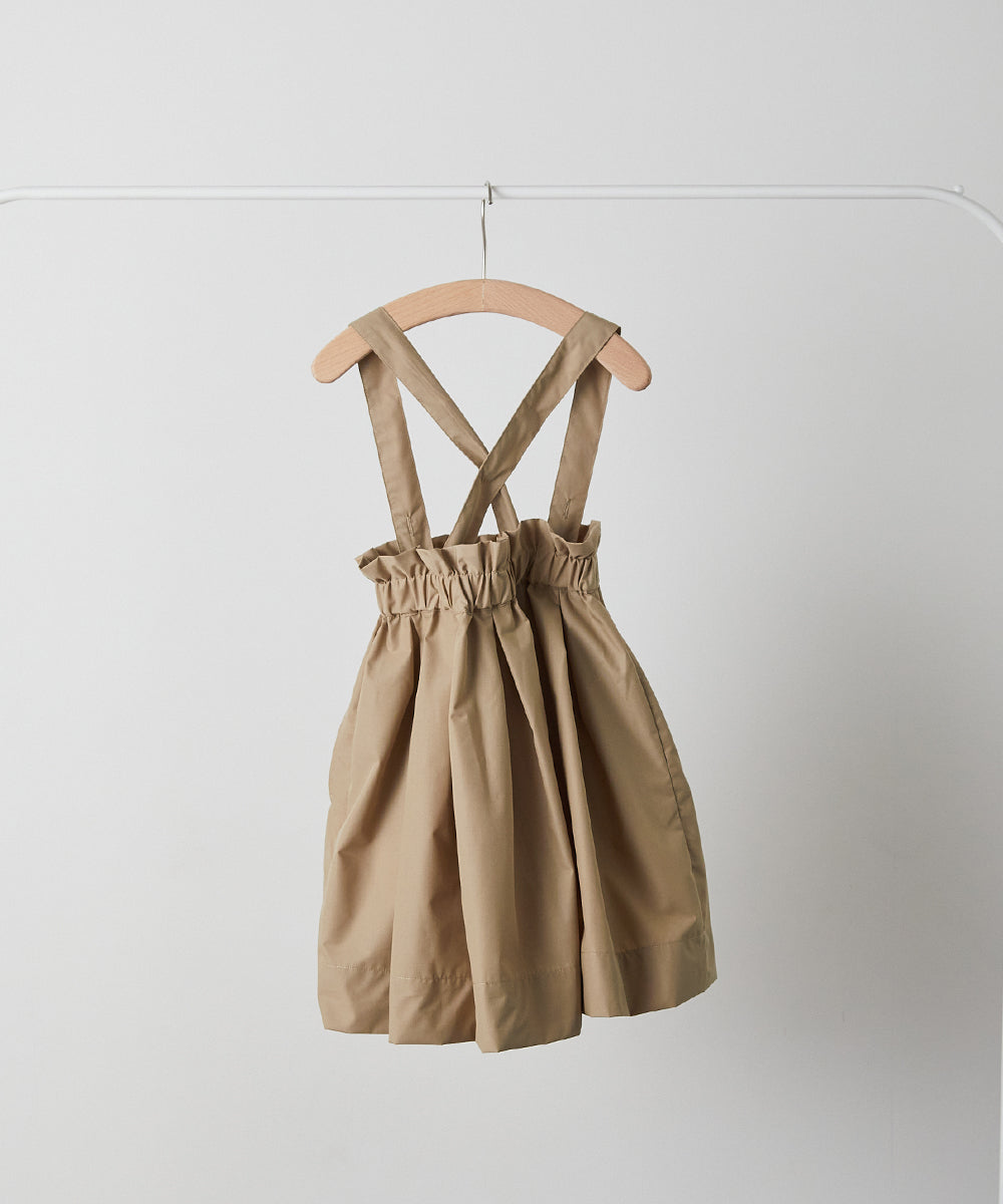 サス付きハイウエストギャザースカート