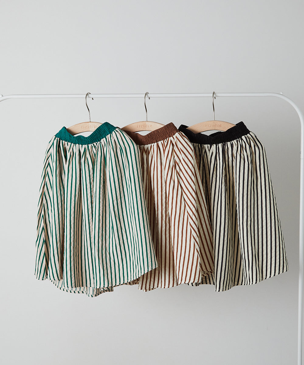 ストライプロングスカート