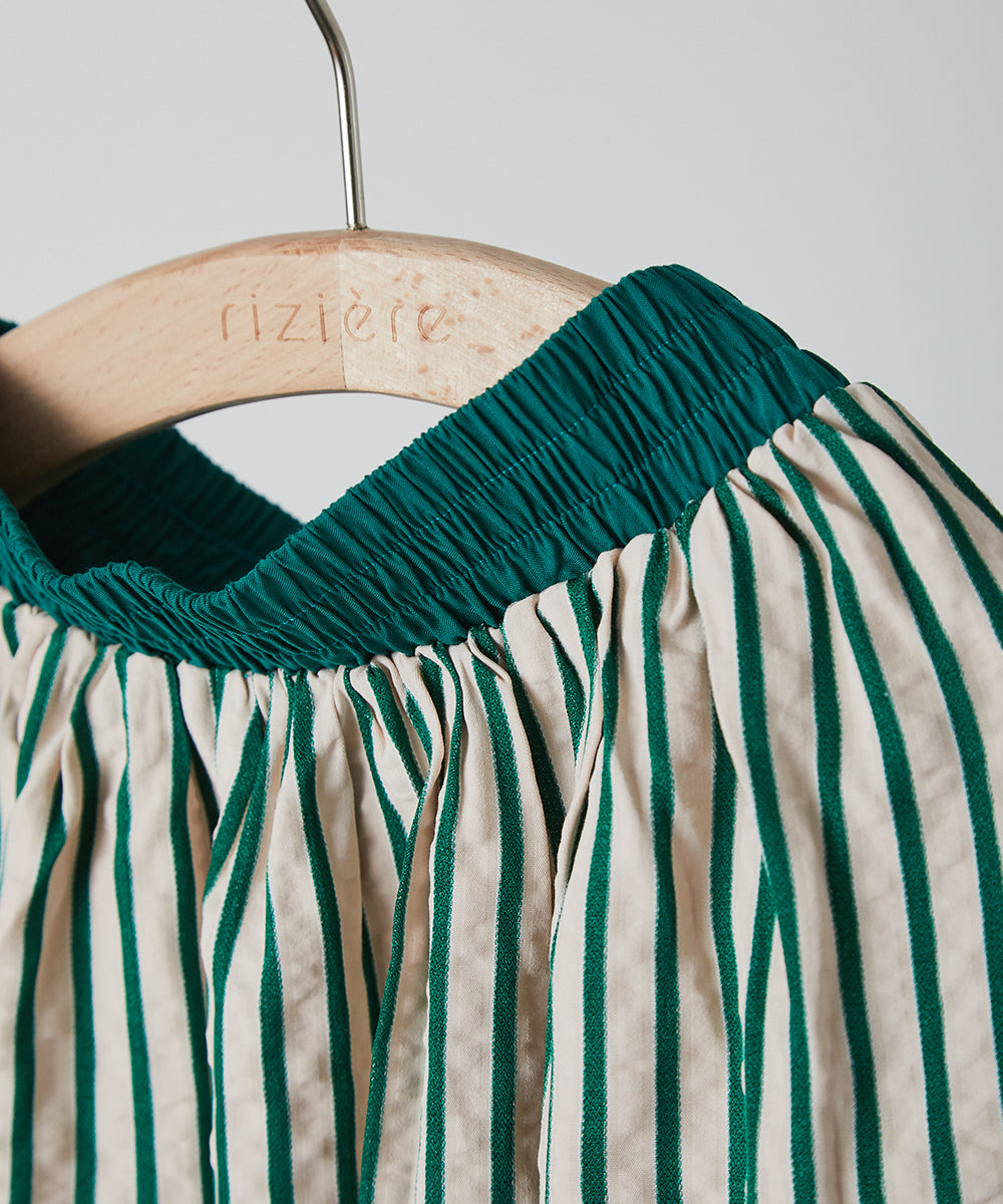 ストライプロングスカート