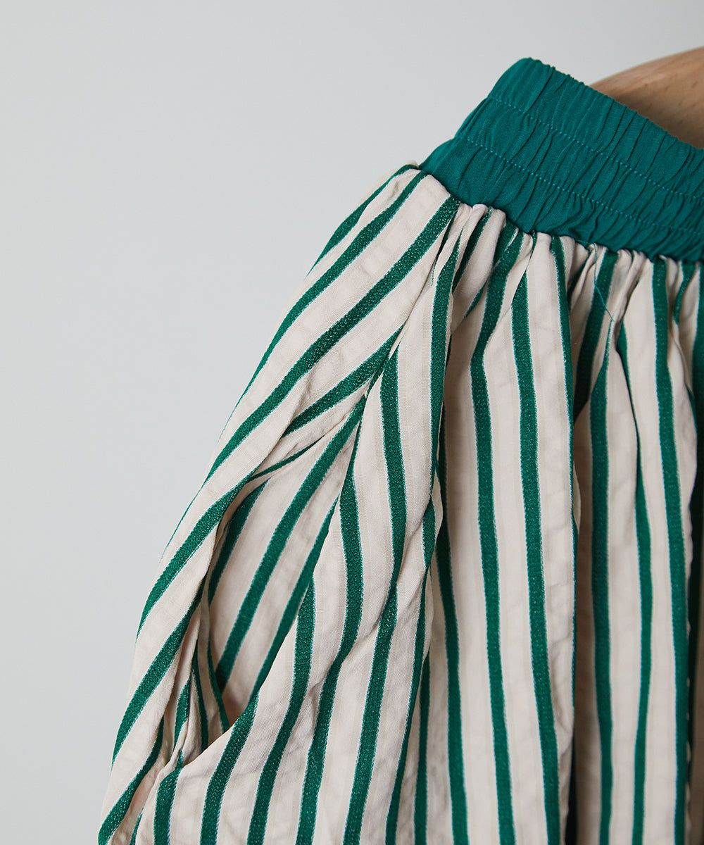 ストライプロングスカート