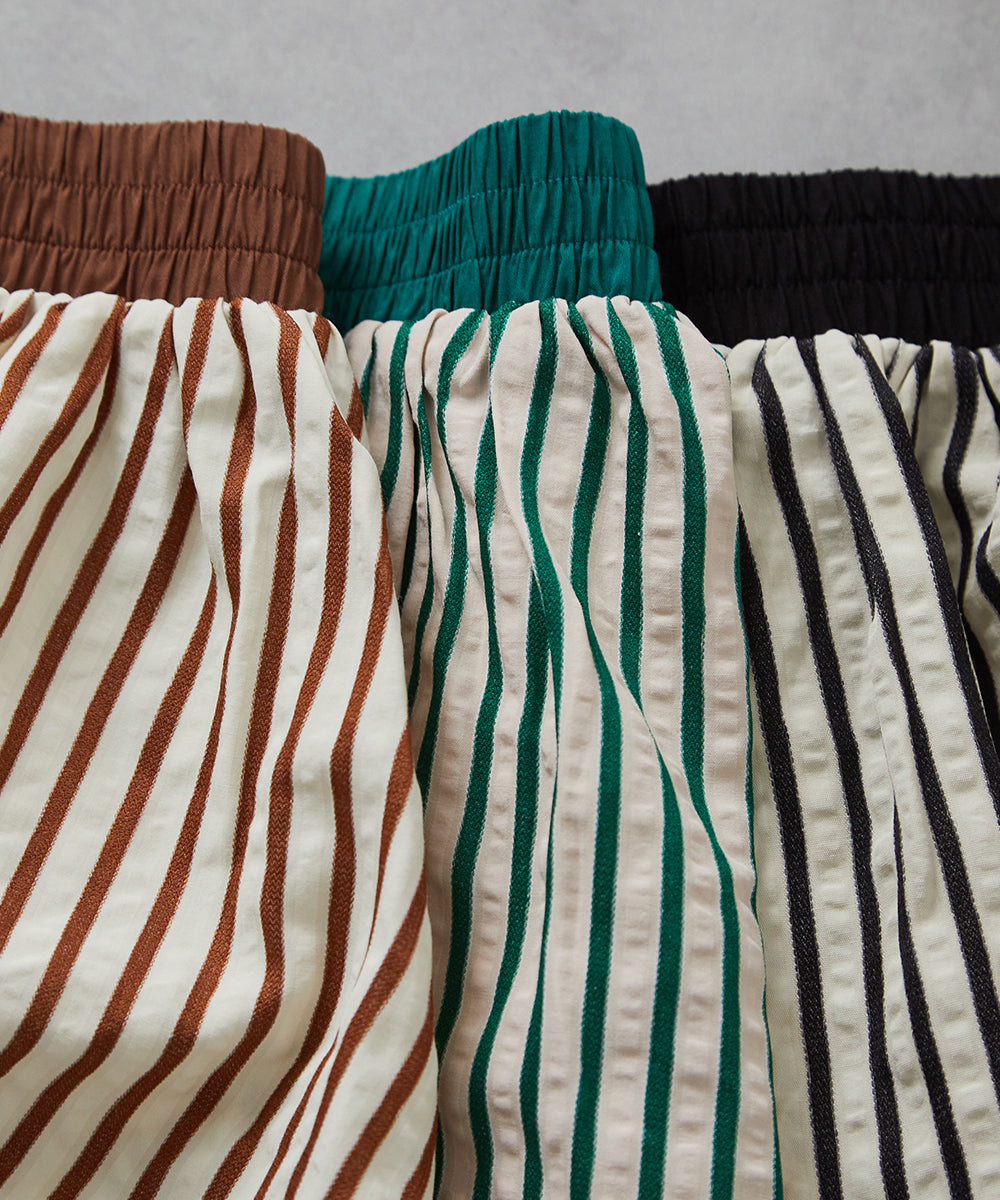 ストライプロングスカート