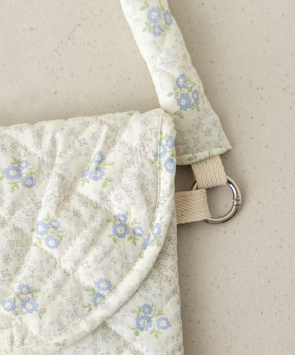 フラワーキルティングタブレットショルダーケース