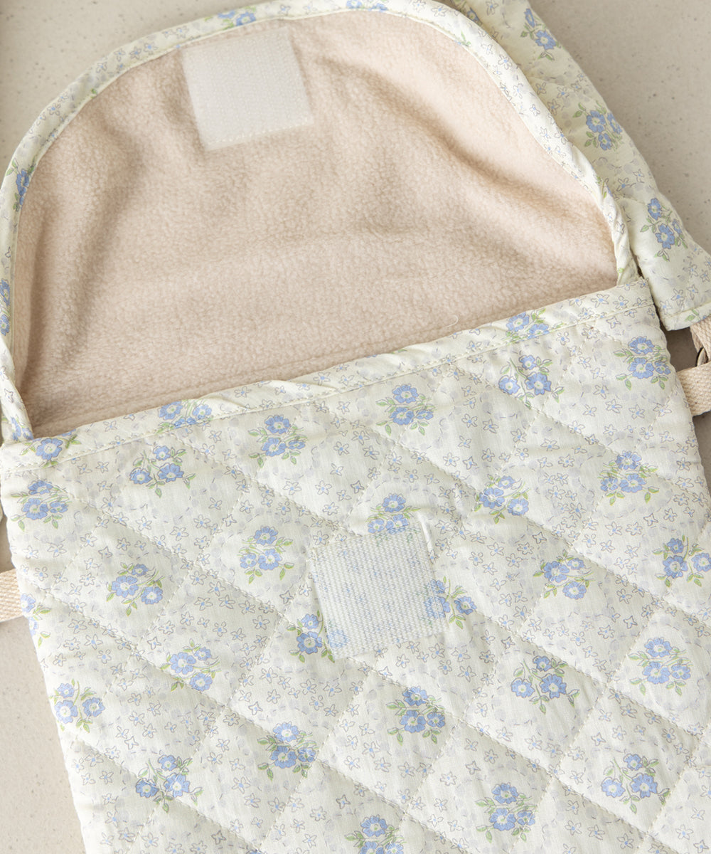 フラワーキルティングタブレットショルダーケース