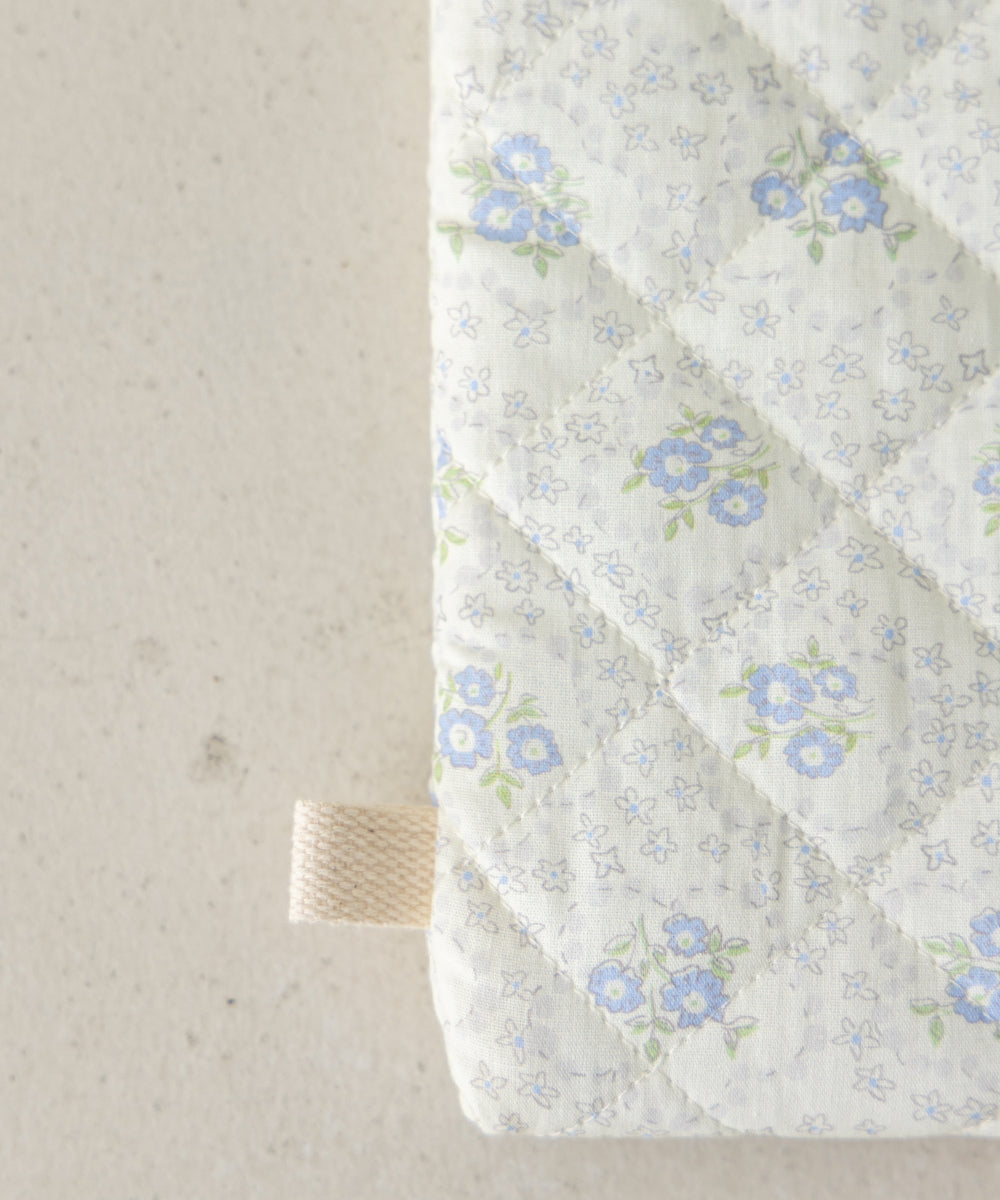 フラワーキルティングタブレットショルダーケース